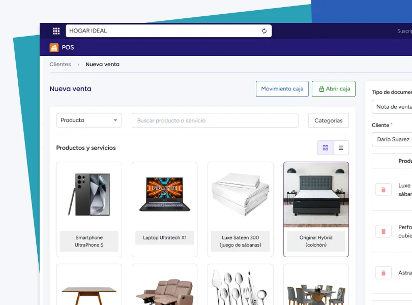 Control ágil y seguro de tus ventas. Control ágil y seguro de tus ventas.